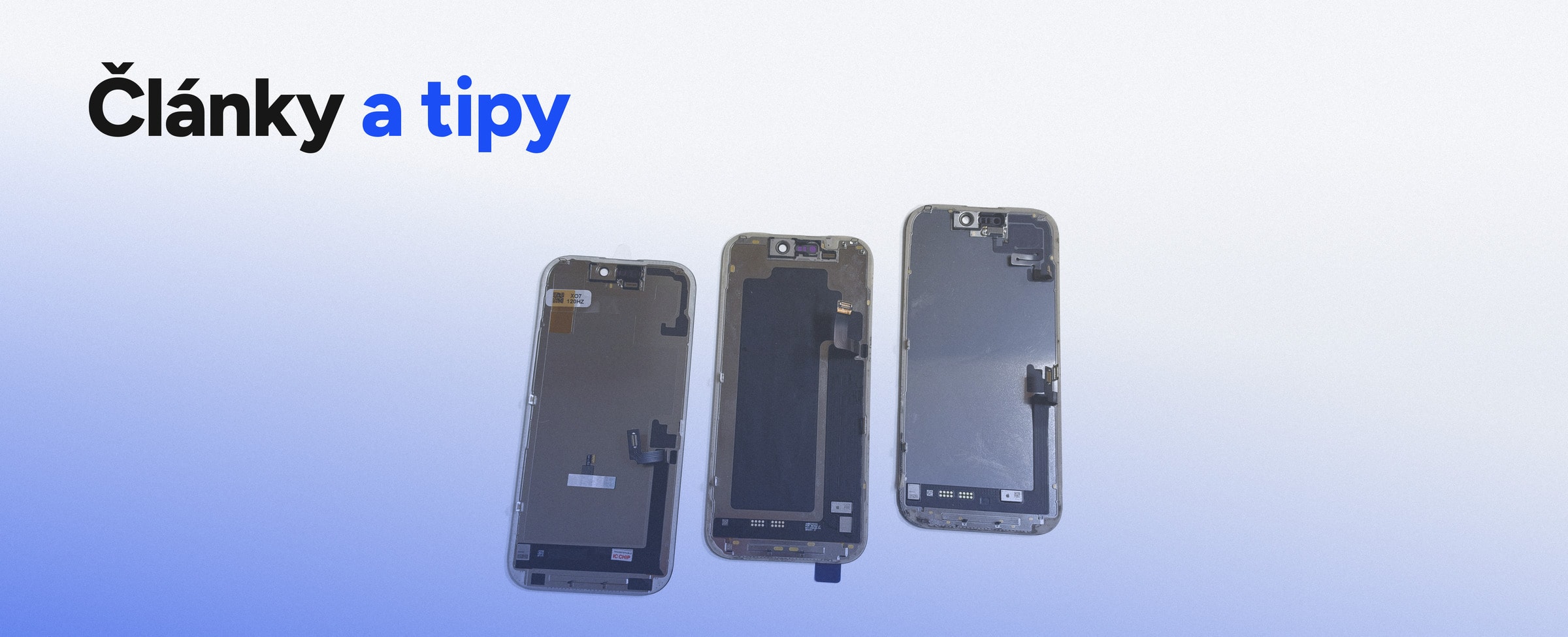 Výměna displeje iPhonu v servisu
