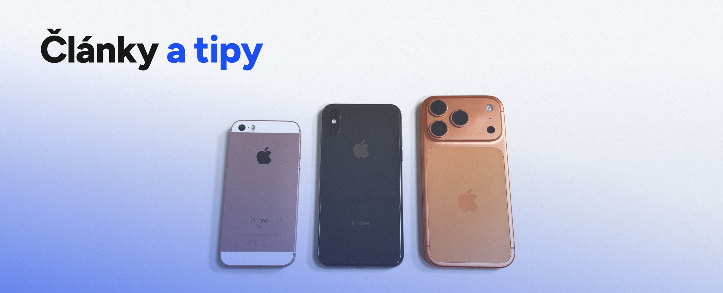 iPhone používaný pro kontrolu informací o zařízení
